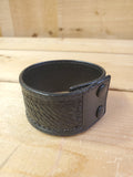 Men's Basket Stamp Leather Bracelet by Austin Accents®