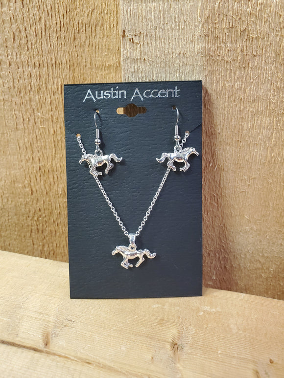 Running Horse Jewelry Set by Austin Accents®