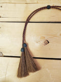Leather & Horse Hair Stampede Strings by Austin Accents®