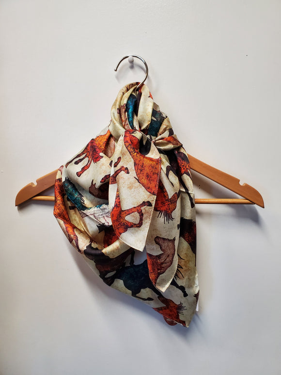 'Antique Horse' Wild Rag by Austin Accents®