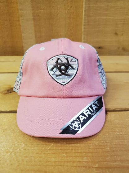 Pink Aztec Infant Logo Cap by Ariat®