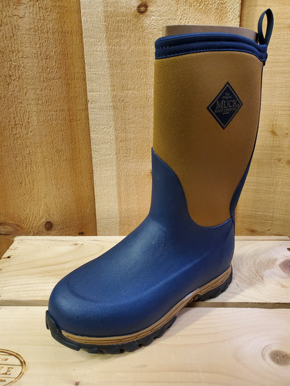 Navy & Tan Kid's 'Rugged II' Boot by Muck Boot Co.®