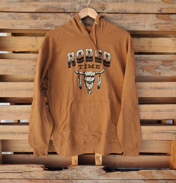 Brown 'Tribal' Men's Hoodie by Rodeo Time™
