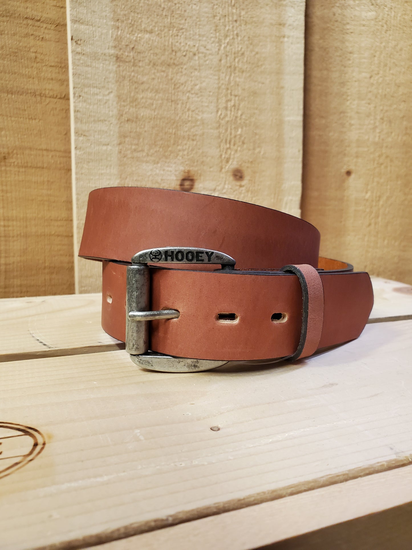 Chestnut Men's Belt by Hooey®