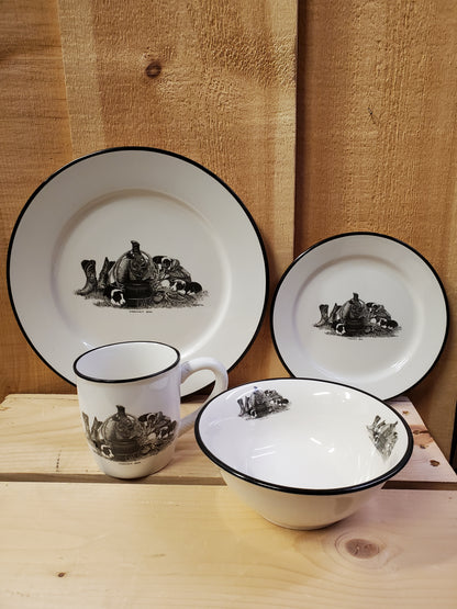 Bernie Brown® Giftware Collection 16 Piece Dinnerware Set by PF Enterprises®