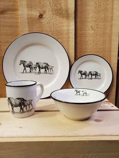 Bernie Brown® Giftware Collection 16 Piece Dinnerware Set by PF Enterprises®
