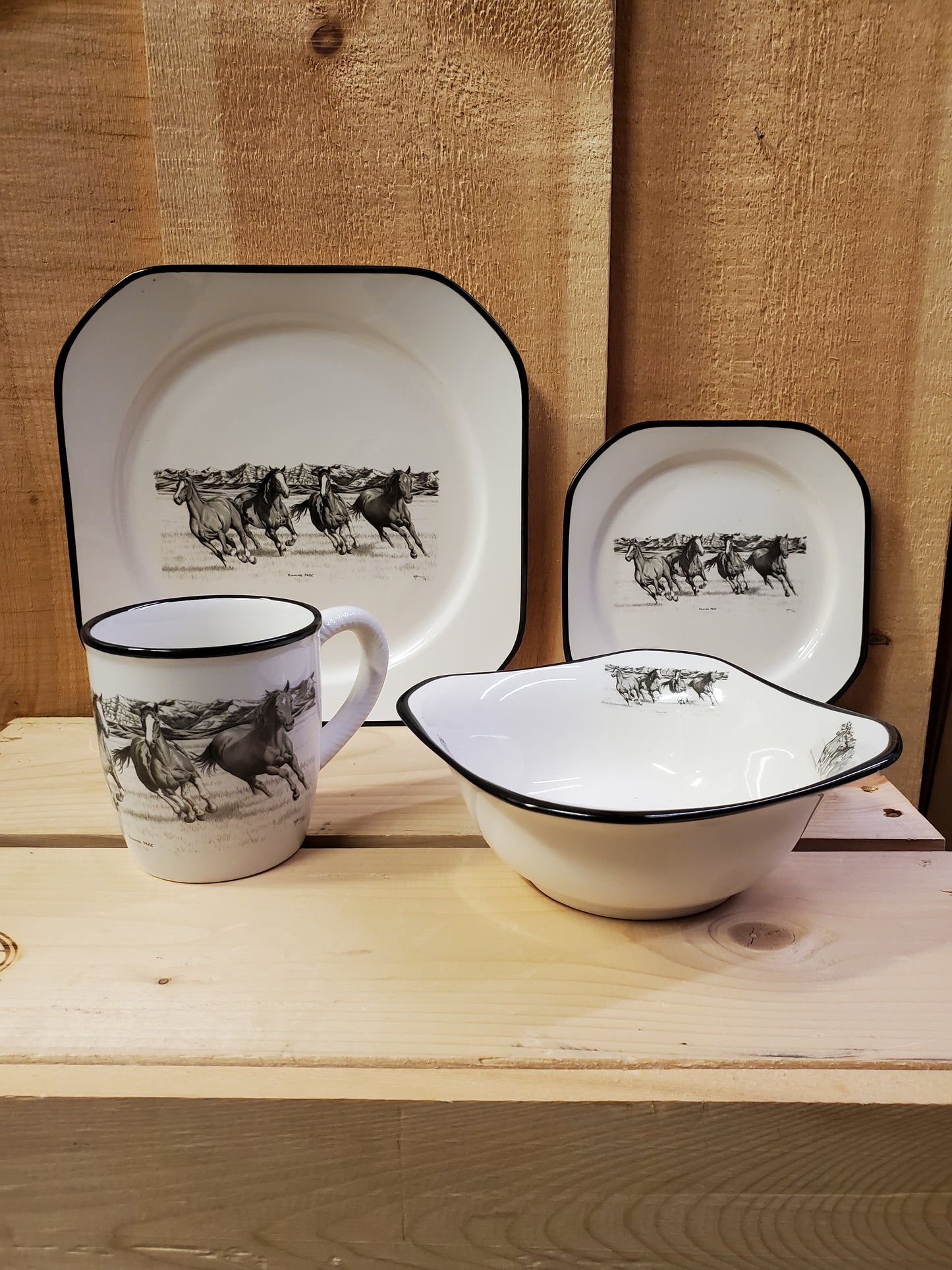 Bernie Brown® Giftware Collection 16 Piece Dinnerware Set by PF Enterprises®