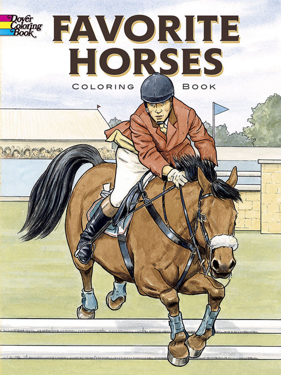 'Favorite Horses' Coloring Book