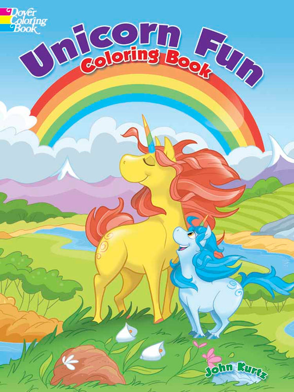 'Unicorn Fun' Coloring Book