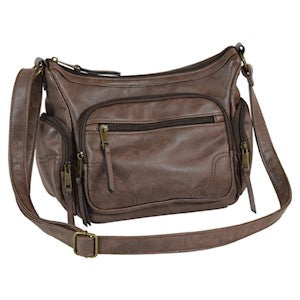 Chocolate Shoulder Bag by Coral Ridge®