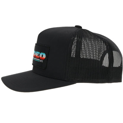 Black 'Rodeo' Cap by Hooey®