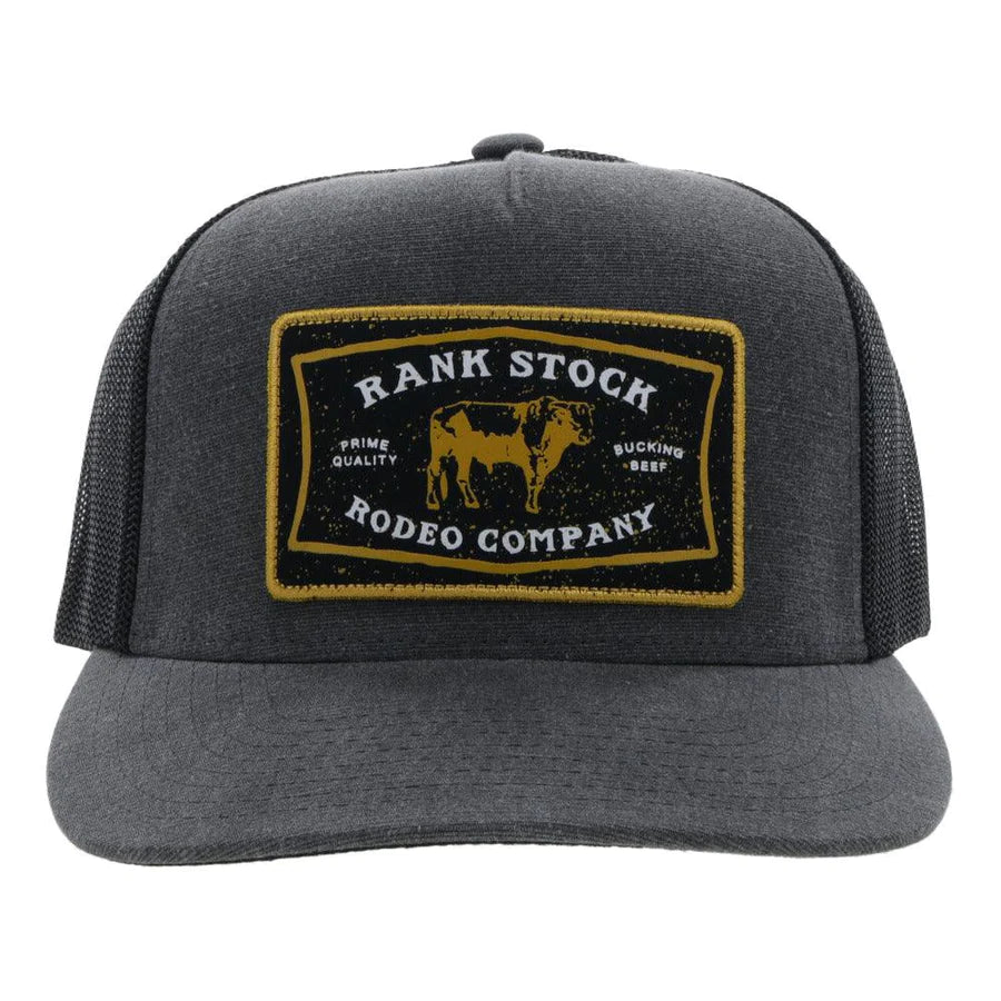 'Rank Stock' Charcoal Cap by Hooey®