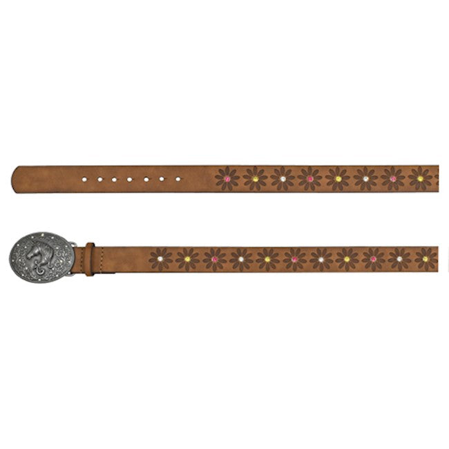 'Flower Pony' Girl's Belt by Catchfly®