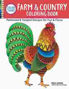 'Farm & Country' Coloring Book