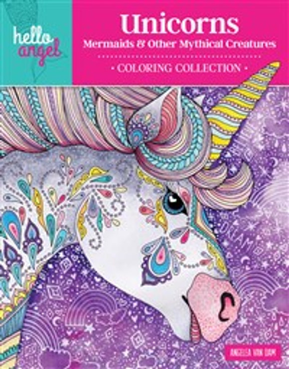'Unicorns, Mermaids & Other Mythical Creatures' Coloring Book