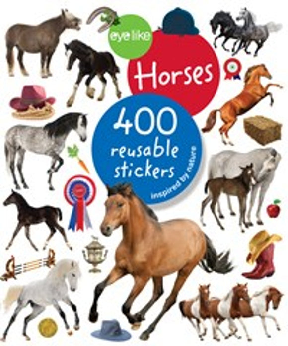 'Horses' Reusable Sticker Book