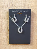 Horseshoe Jewelry Set by Austin Accents
