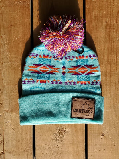 Cactus Canada® Aztec Toque With Pom Pom
