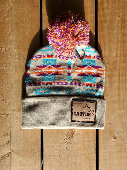 Cactus Canada® Aztec Toque With Pom Pom