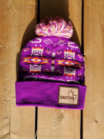 Cactus Canada® Aztec Toque With Pom Pom
