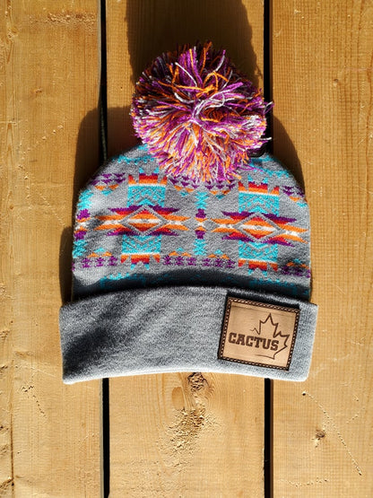 Cactus Canada® Aztec Toque With Pom Pom