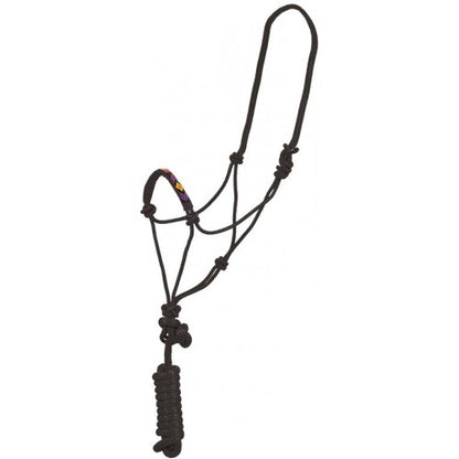 Beaded Nose Rope Halter & Lead Rope by Mustang