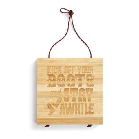 Western Expandable Wooden Trivets