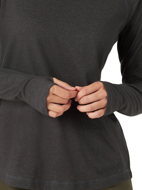 Riggs® Charcoal Long Sleeve Women's Shirt by Wrangler®