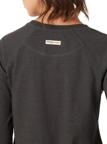Riggs® Charcoal Long Sleeve Women's Shirt by Wrangler®