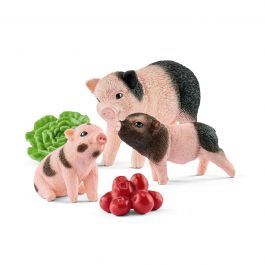 Farm World™ Miniature Pig Family Set by Schleich®