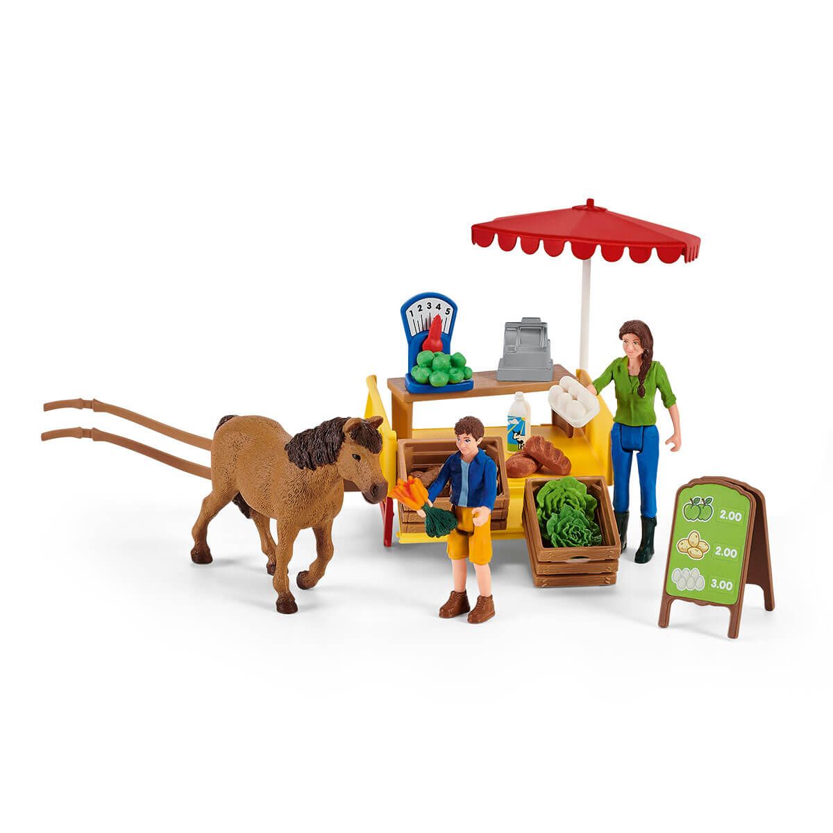 Farm World™ Mobile Farm Food Stand by Schleich®