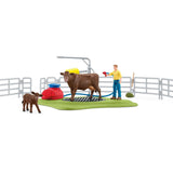 Farm World™ Cow Wash Bay Set by Schleich®