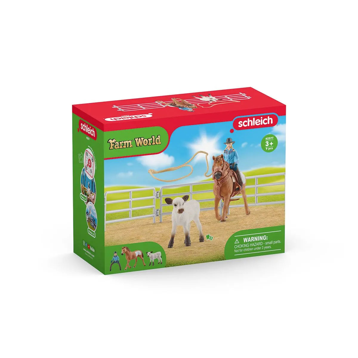 Farm World™ Cowgirl Roping Fun Set by Schleich®