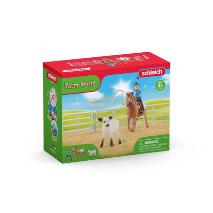 Farm World™ Cowgirl Roping Fun Set by Schleich®