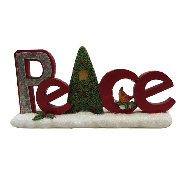 Christmas 'Peace' Sign by Koppers®