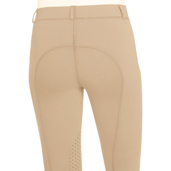 Ladies AeroWick™ Silicone Knee Patch Riding Tights by Ovation®
