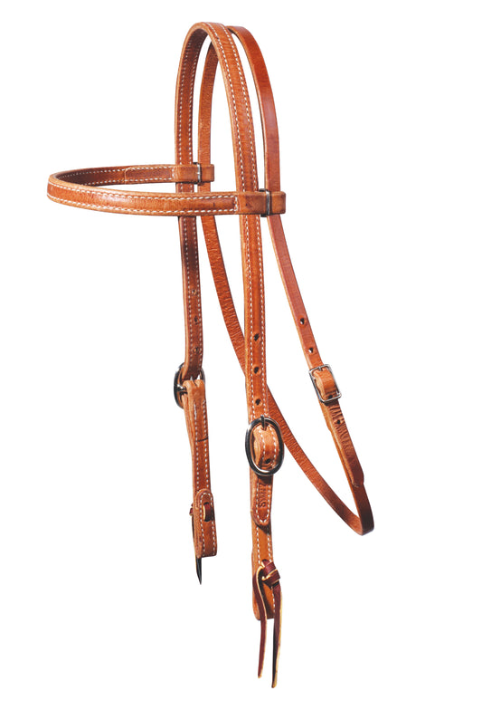 Schutz Collection Double & Stitched Headstall by Professional's Choice