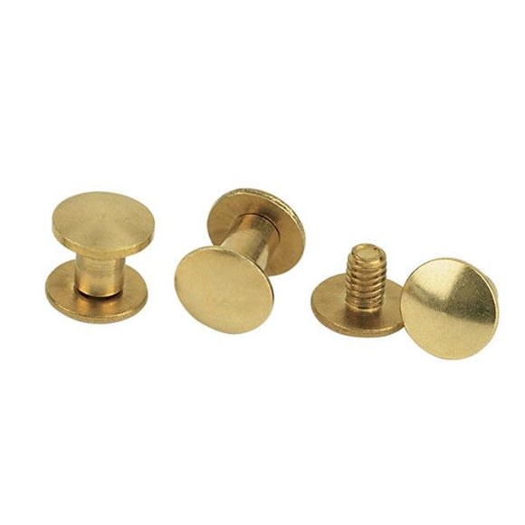 Assortment Pack of Solid Brass Chicago Screws by Weaver®