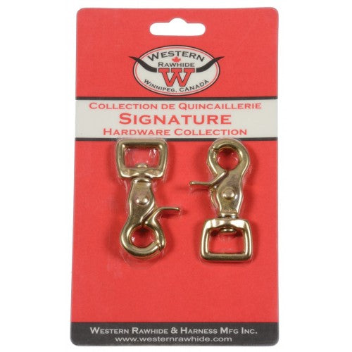 5/8" Solid Brass Trigger Snaps - Set of Two