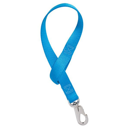 blue bucket strap on a white background