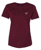 Maroon Rope Like A Girl™ Women's T-Shirt by Hooey®