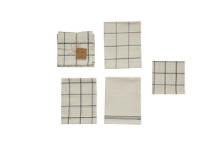 Farm House Dishtowel Set - Slate & White by Park Designs®