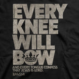 'Every Knee Will Bow' Men's T-Shirt by Kerusso®