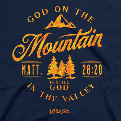 'God on the Mountain' Men's T-Shirt by Kerusso®