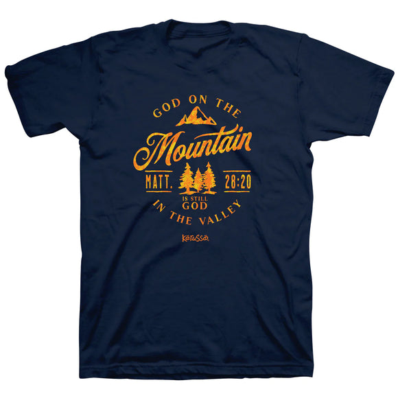 'God on the Mountain' Men's T-Shirt by Kerusso®