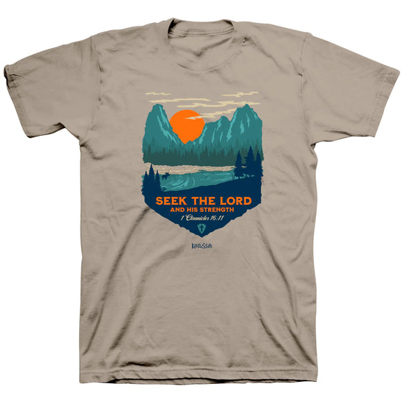 'Seek the Lord' Men's T-Shirt by Kerusso®