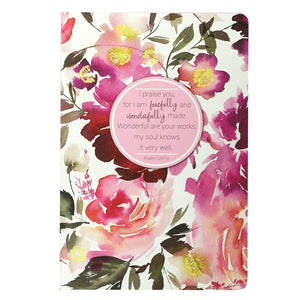 'Wonderfully Made' Floral Journal by Kerusso®