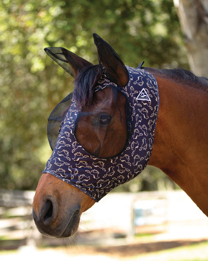 Comfort Fit Lycra Fly Mask by Professional's Choice