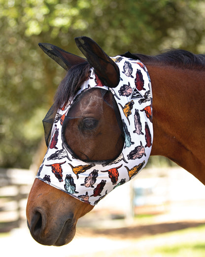 Comfort Fit Lycra Fly Mask by Professional's Choice