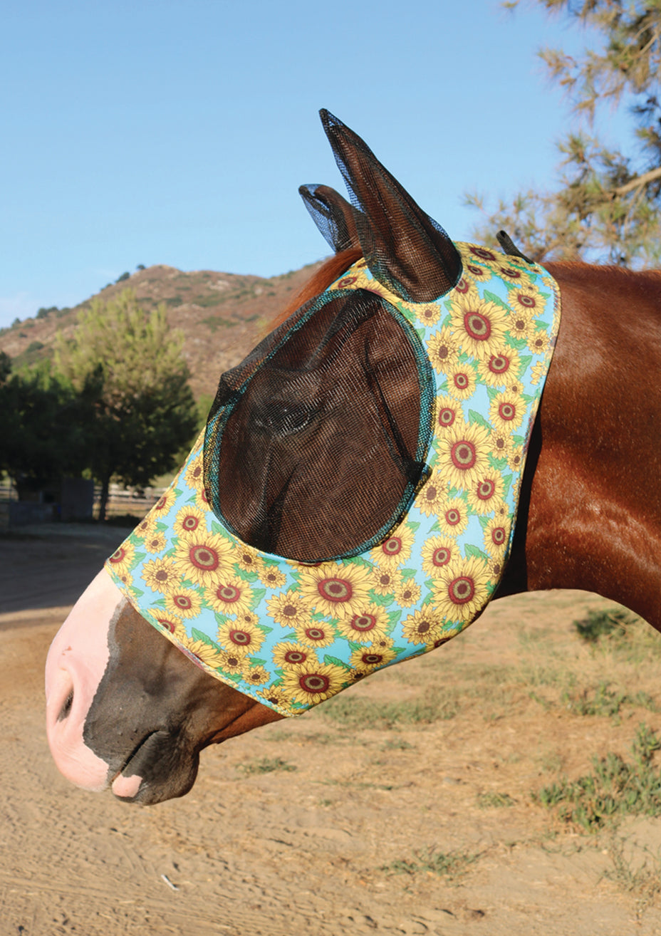 Comfort Fit Lycra Fly Mask by Professional's Choice